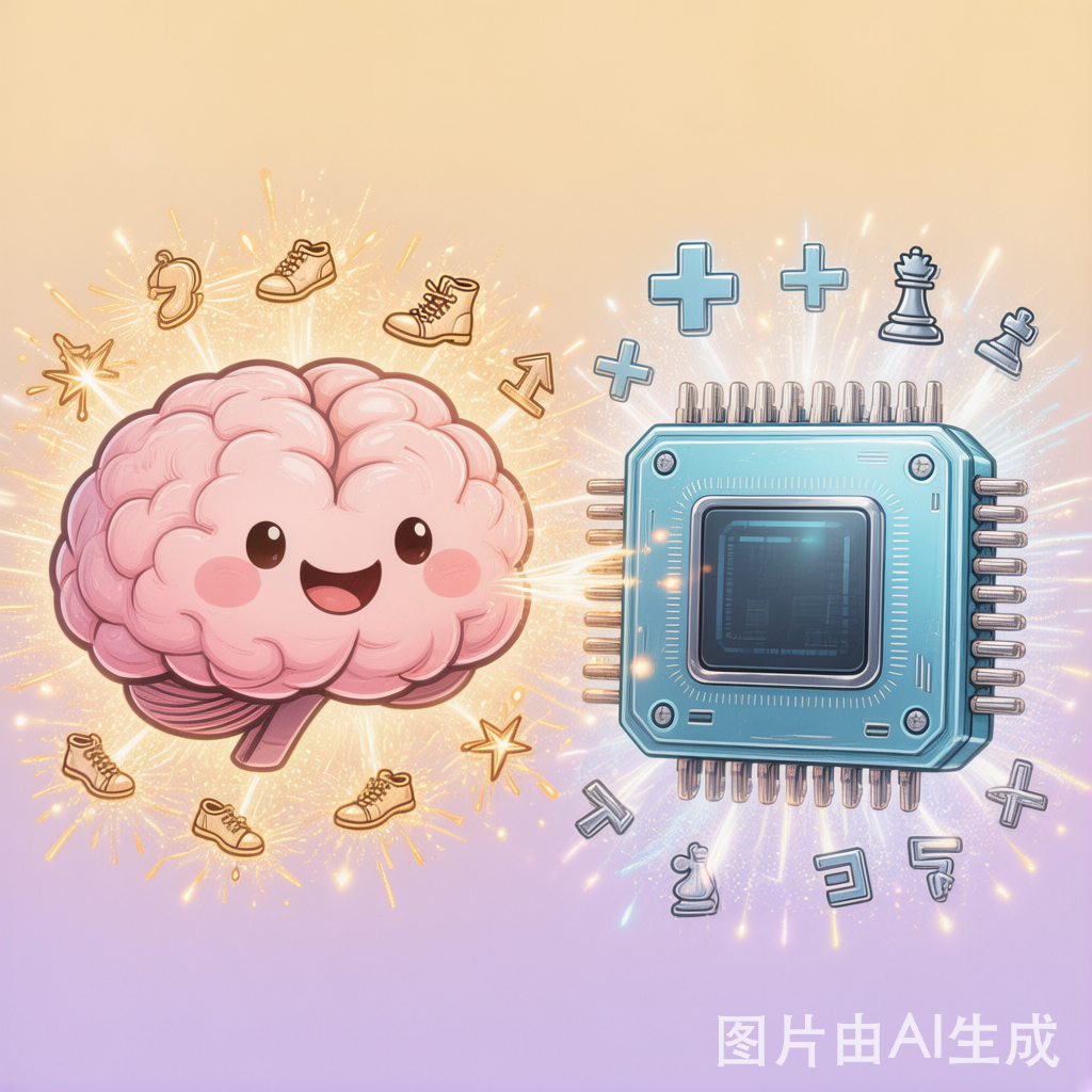 大脑擅长感知,芯片擅长计算