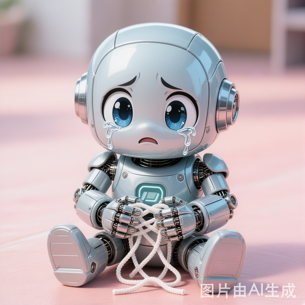 机器人和鞋带的悲催战斗
