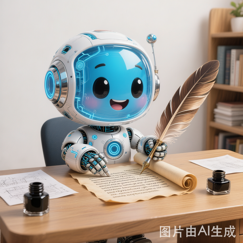 AI机器人正在骄傲地写长篇学术论文
